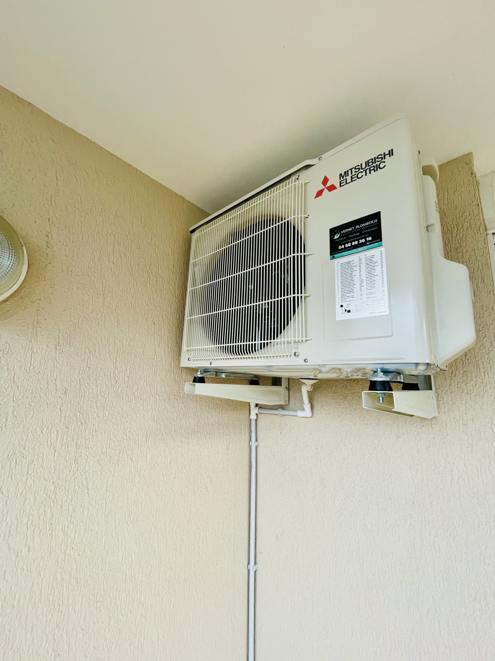 Installation de climatisation